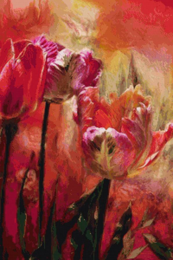 тюльпаны - тюльпаны, цветы - предпросмотр