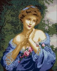 Летняя роза - портеты, картины - оригинал