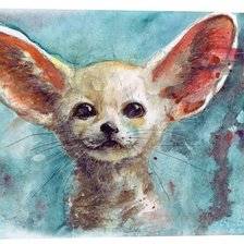 Схема вышивки «Фенек»