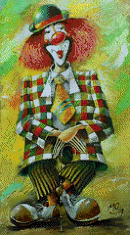 клоун - клоун - предпросмотр