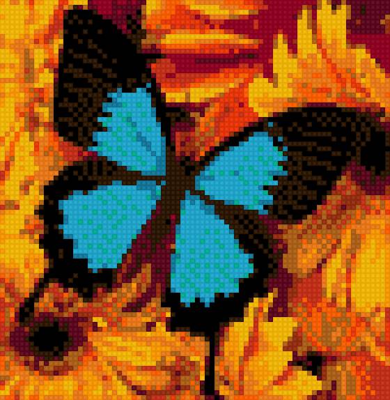 Бабочка - подушка., бабочка - предпросмотр