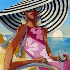 полосатая шляпа