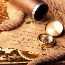 Схема вышивки «карта»