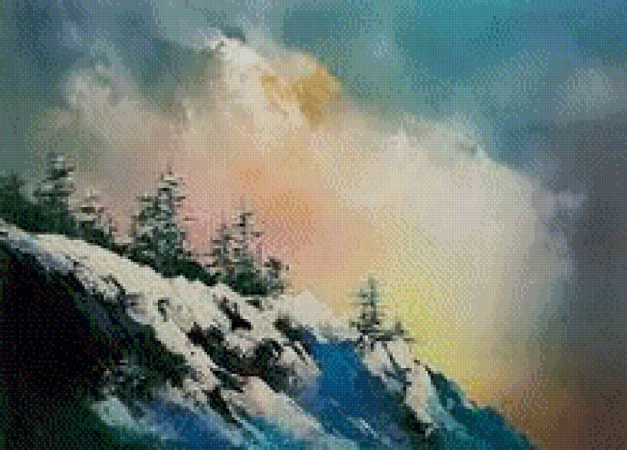 зима2 - природа, зима, лес - предпросмотр