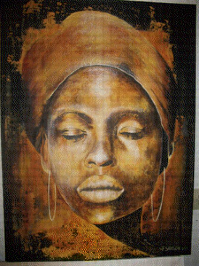 Африканская женщина. - женщина., африка - предпросмотр