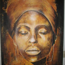 Африканская женщина.