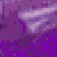 Предпросмотр схемы вышивки «Цветы Фиолет триптих 3» (№777009)