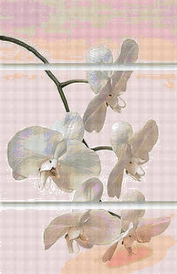 триптих орхидея - предпросмотр