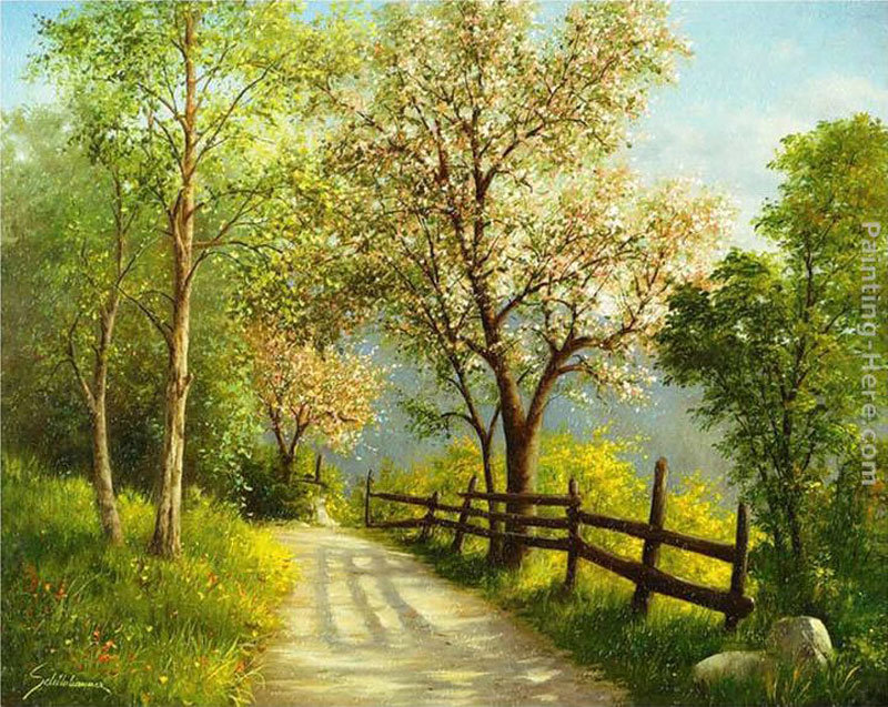 Тропинка в лесу - оригинал