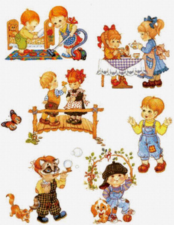 детки - дети, дружба, люди, мальчик, девочка, девочки, мальчики, друзья, мостик - предпросмотр