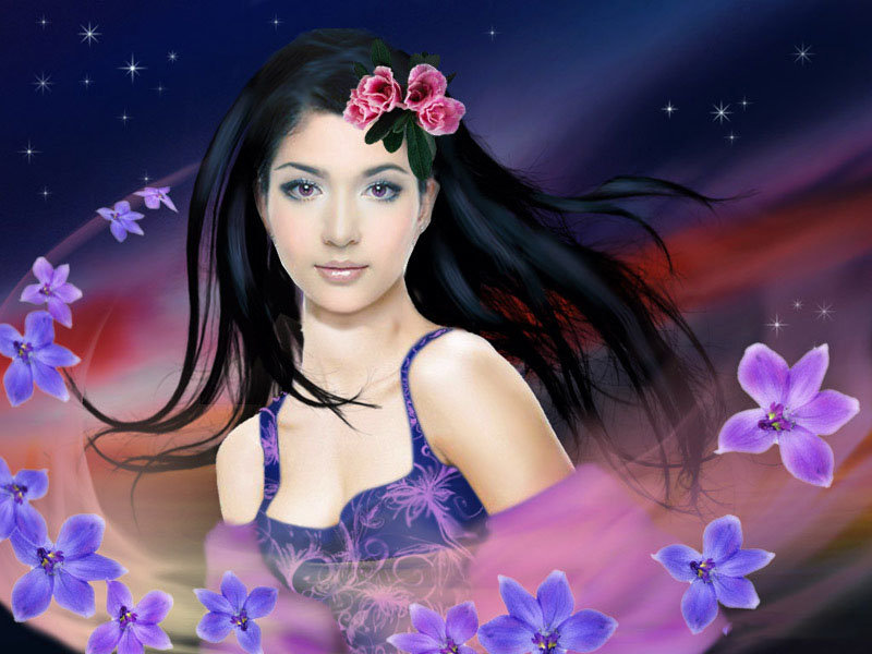 женский образ - женщины, люди, портрет, девушки, женщина, девушка - оригинал