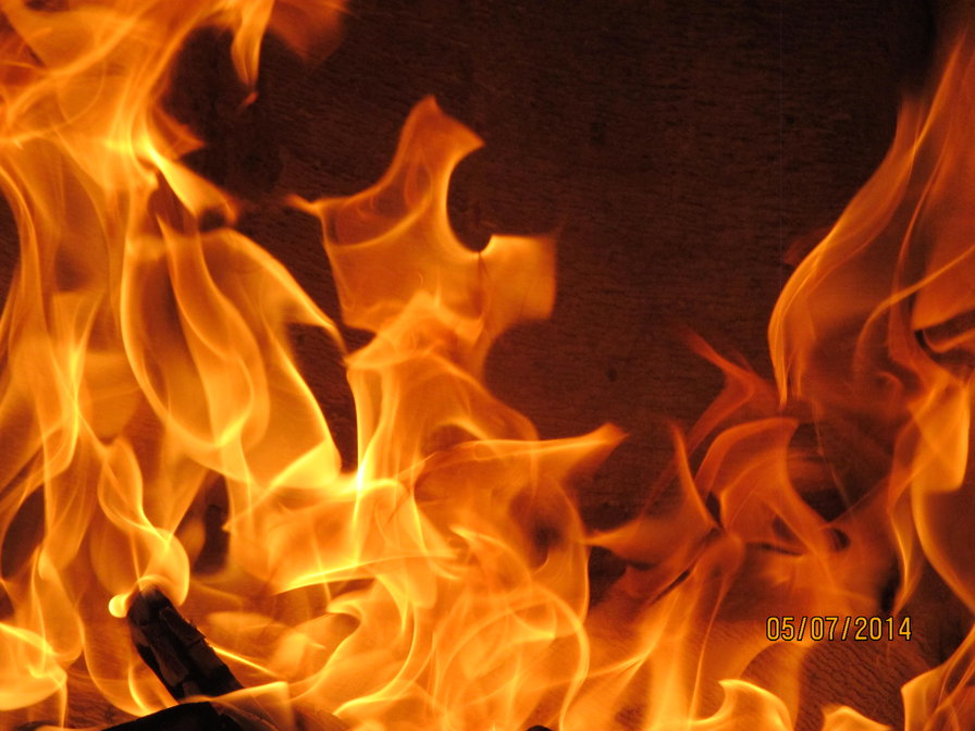 камин - огонь - оригинал