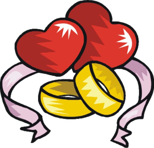 Приглашение свадьба - свадьба, сердца, кольца, открытка - оригинал