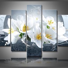 Схема вышивки «триптих»