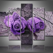 Схема вышивки «триптих»