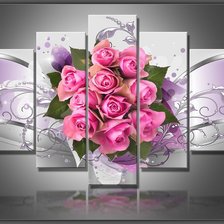 Схема вышивки «триптих»