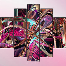 Схема вышивки «триптих»