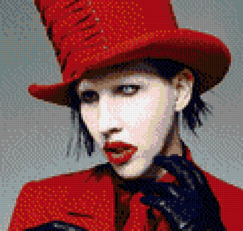 Менсон - мозаика - предпросмотр