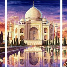 Схема вышивки «триптих»