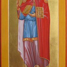 Оригинал схемы вышивки «Именная икона Святого Мученика Евгения» (№778211)