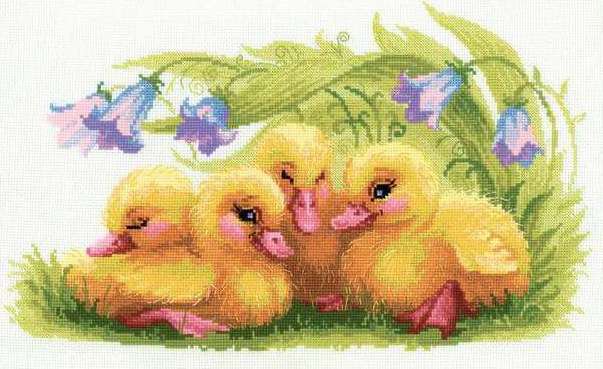 утята - животные - оригинал