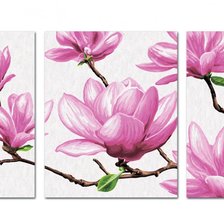 Схема вышивки «триптих»