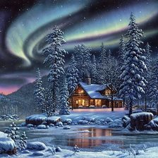 Схема вышивки «триптих ч2»