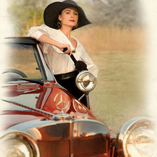 Схема вышивки «рэтро»