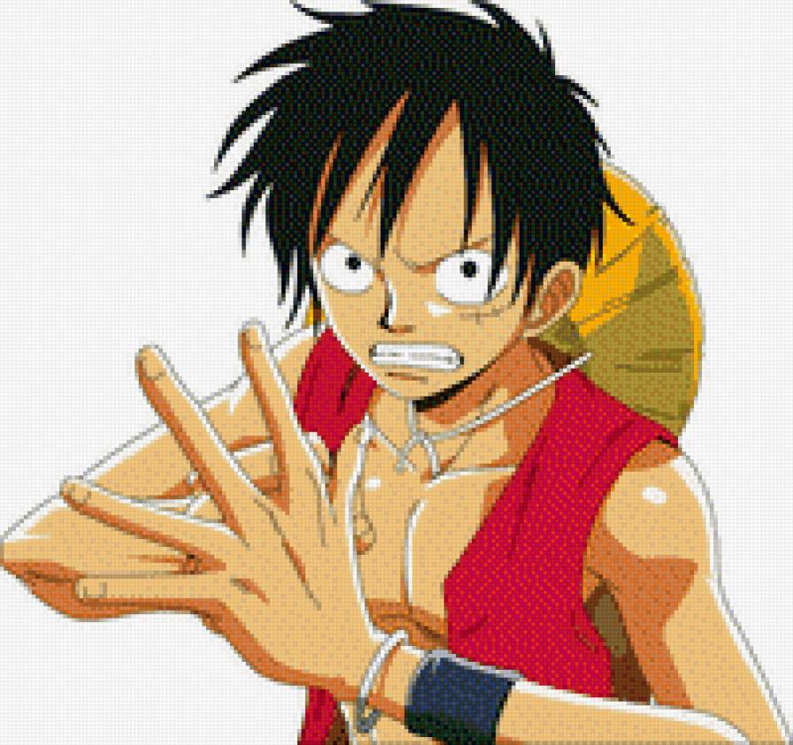 Луффи - аниме, ван пис - предпросмотр