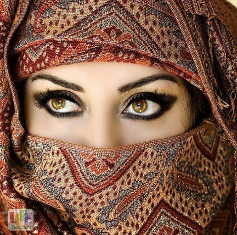 взгляд востока - девушка, восток - оригинал