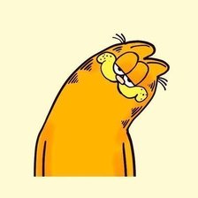 Схема вышивки «Гарфилд»