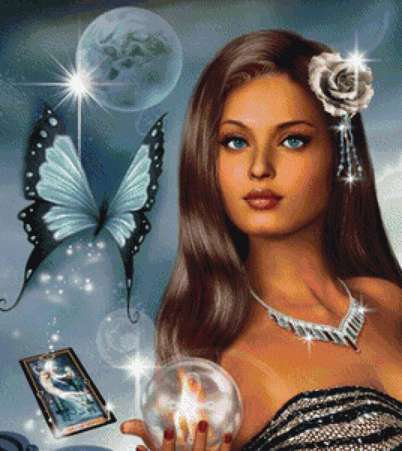 волшебница - волшебница, девушка - предпросмотр