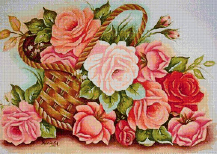 картина - цветы - предпросмотр