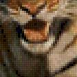 Предпросмотр схемы вышивки «Тигр» (№780592)