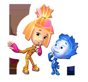 фиксики - симка, нолик - оригинал