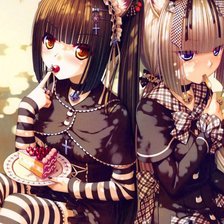 Схема вышивки «Противоположности»