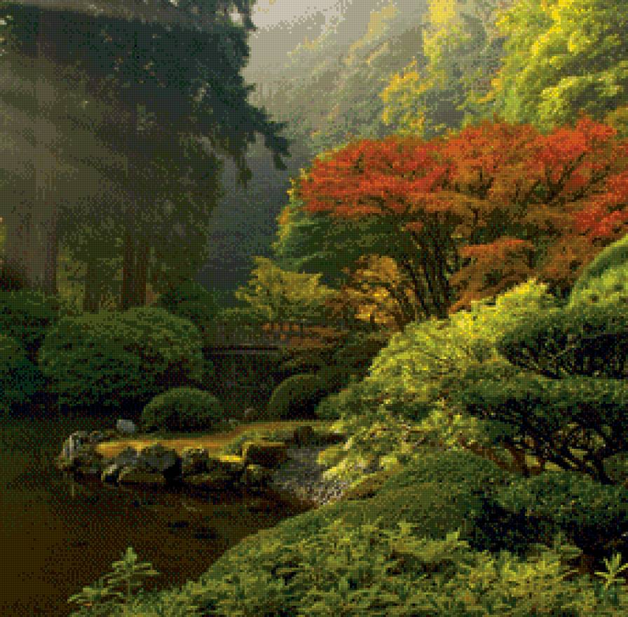 осенний парк - предпросмотр