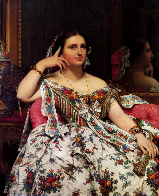 Дама - платье, портрет, женщина, история - оригинал