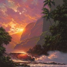 Схема вышивки «природа»