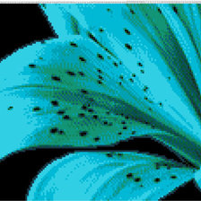 Схема вышивки «цветок»