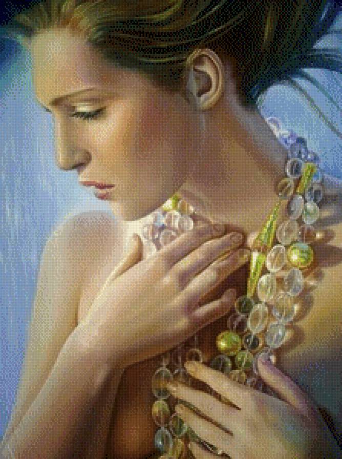 девушка - девушка, портрет - предпросмотр