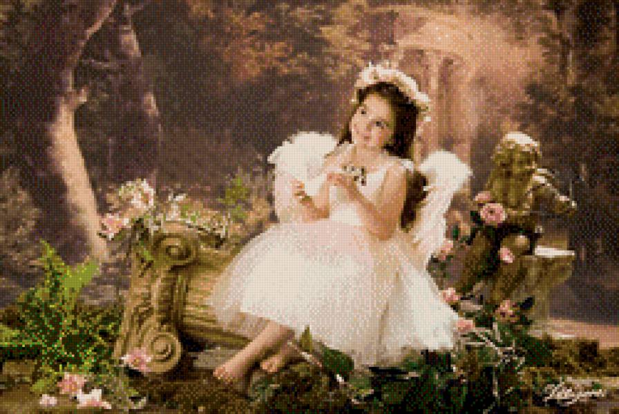 девочка1 - ангел - предпросмотр