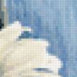 Предпросмотр схемы вышивки «Ромашки на голубом» (№783623)