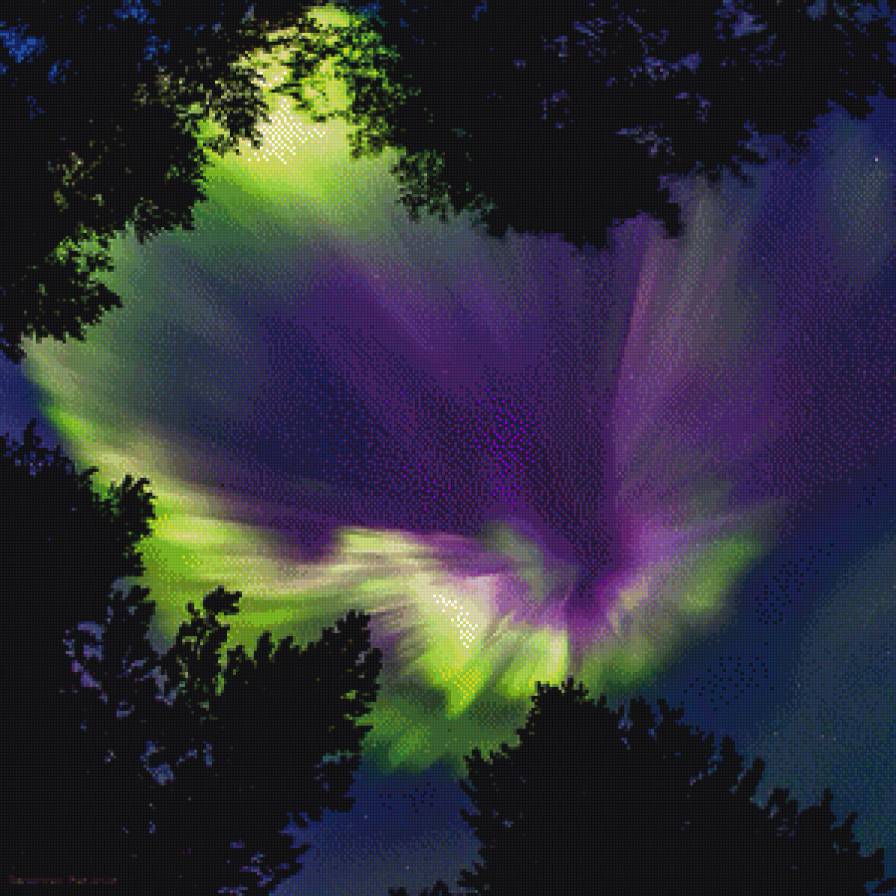 северное сияние - предпросмотр