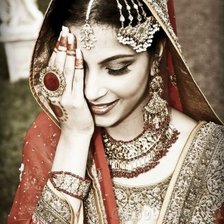 Схема вышивки «Серия "Индийские невесты".»