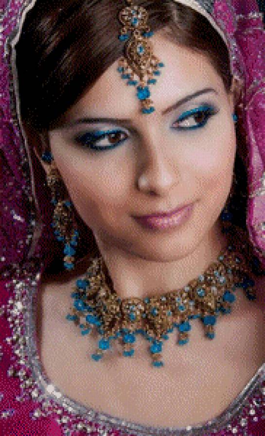 Серия "Индийские невесты". - индия, невесты, костюм, девушки, красота - предпросмотр