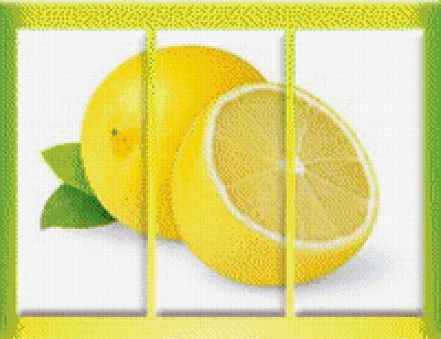 лимон три части - лимон - предпросмотр