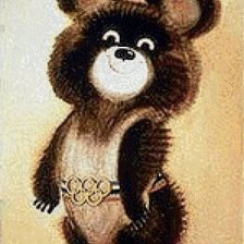 Схема вышивки «Мишка олимпийский»