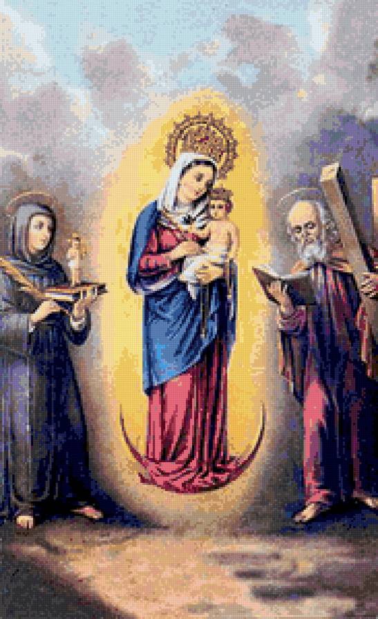 virgen de Chiquinquirá - religiosos - предпросмотр