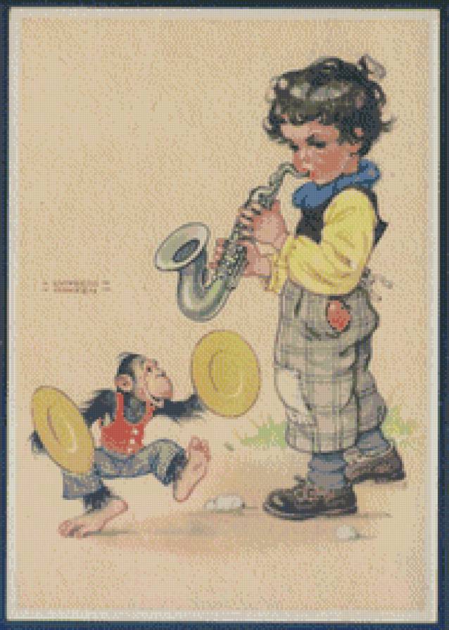 два музыканта - предпросмотр